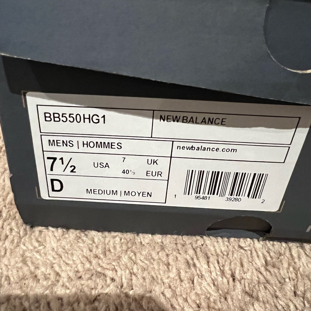 Syracuse New Balance 550 - Picture 4 of 4